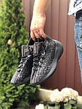 Чоловічі кросівки Adidas Yeezy Boost 380 чорні 41, фото 3