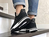 Чоловічі кросівки Adidas Zx 500 Rm чорно білі, фото 4