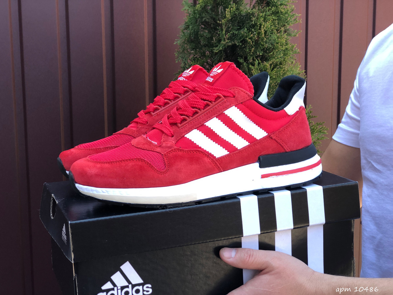 Чоловічі кросівки Adidas Zx 500 Rm червоні