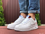 Чоловічі кросівки Nike Air Force 1 Paris білі 40, фото 3