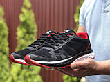 Чоловічі кросівки Under Armour чорно білі \ червоні, фото 3