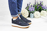 Жіночі кросівки Nike Lunar Force LF-1 темно сині 38, фото 2