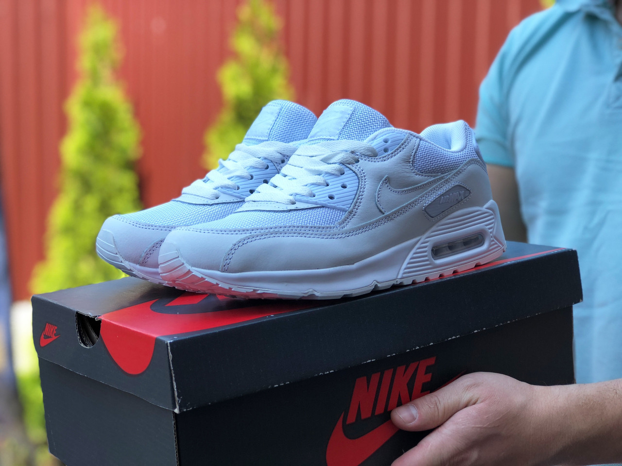 Чоловічі кросівки Nike Air Max 90 білі 41