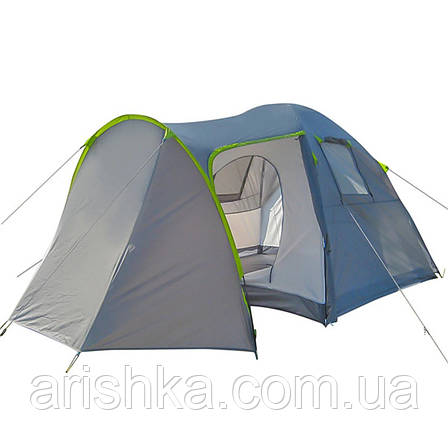 Намет двошаровий чотиримісний Green Camp 1009 — 2 з двома входами, фото 1