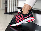 Жіночі кросівки Nike Shox Gravity чорні з рожевим 40, фото 2