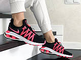 Жіночі кросівки Nike Shox Gravity чорні з рожевим 40, фото 4