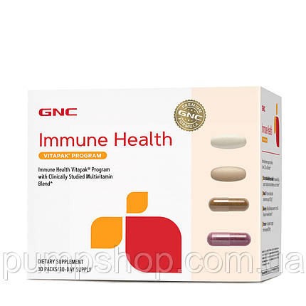 Вітаміни GNC Immune Health Vitapak® Program 30 пак. (уцінка термін по 11.22), фото 1