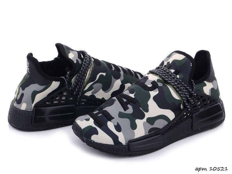 Кросівки чоловічі Adidas NMD Human RACE мілітарі