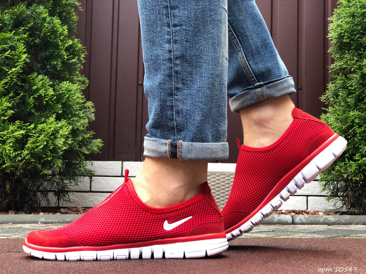Кросівки чоловічі Nike Free Run 3.0 червоні