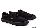 Кеди чоловічі Vans чорні, фото 3