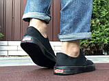 Кеди чоловічі Vans чорні, фото 4