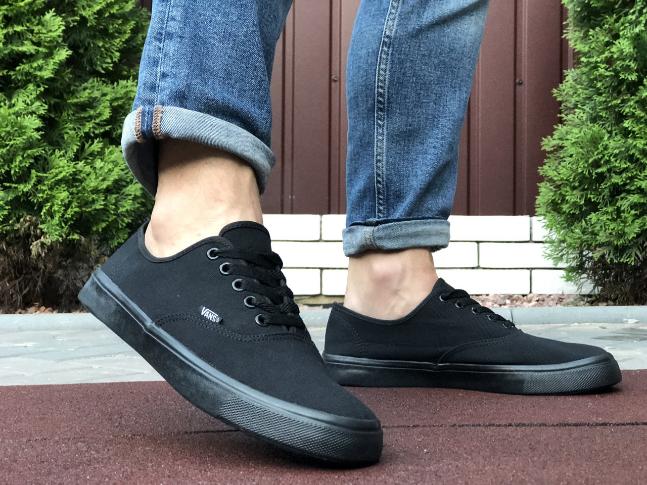 Кеди чоловічі Vans чорні