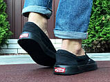 Кеди чоловічі Vans чорні, фото 5