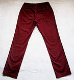 Бордові штани б/у Бренд Hackett London Бавовна Розмір 46-48. W31 / L31, фото 6
