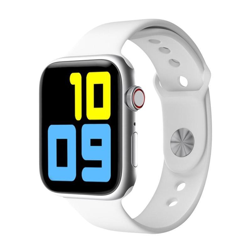 Смарт-годинник F20 Білий (Smart Watch) Годинник смарт Фітнес трекер