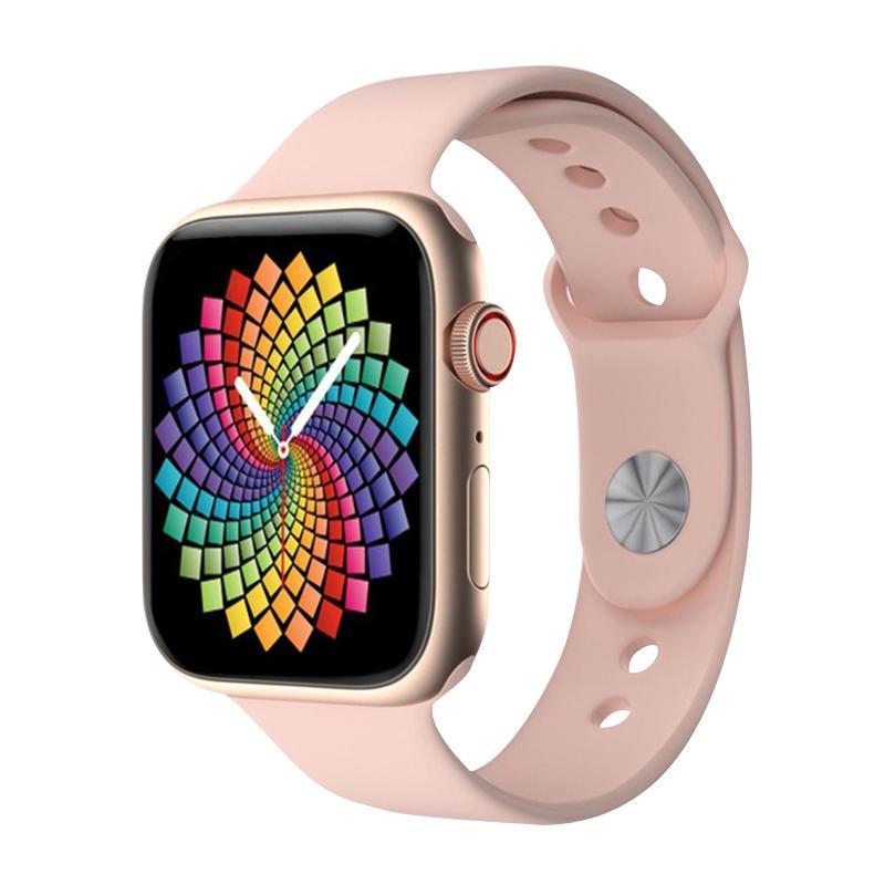 Смарт-годинник F20 Рожевий (Smart Watch) Годинник смарт Фітнес трекер