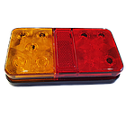 Ліхтар LED задній універсальний 148 х 78 х 22; 12V; 8 led діодів; + 30 см провід, фото 2