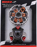 Варіатор передній (тюнінг) Honda DIO AF18 "KOSO" (мідно-граф. втулка, ролики латунь)