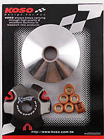 Варіатор передній (тюнінг) Honda DIO AF27 "KOSO" (мідно-граф. втулка, ролики латунь)