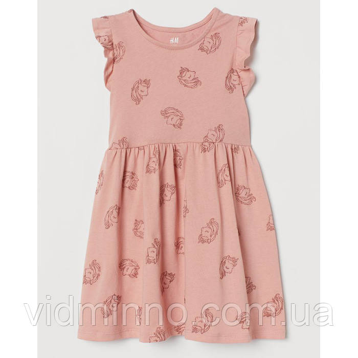 Сукня плаття для дівчинки H&M р.98-104, 2-4 роки, Єдинороги, фото 1
