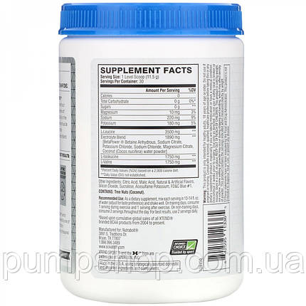 Амінокислоти Scivation BCAA Xtend Sport 345 г (30 порц). ( смак полуниці + ківі ), фото 3