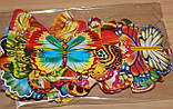 Комплект метеликів 3Д на клейкому скотчі - 32 шт., фото 4