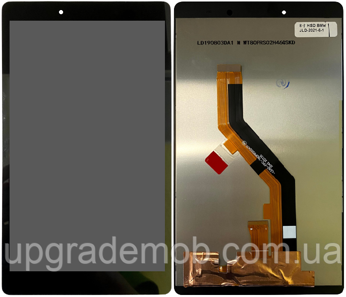 Дисплей модуль тачскрин Samsung T290 Galaxy Tab A 8.0 2019 версія Wi-Fi чорний, фото 1