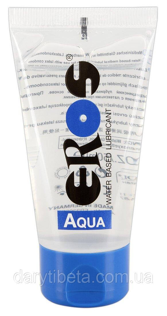 Вагінальний гель-лубрикант поліпшеної формули EROS "Aqua" 50 ml, Німеччина