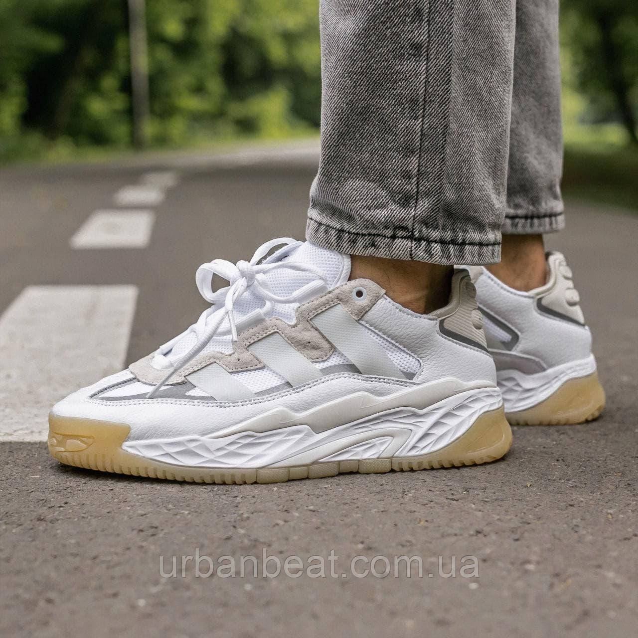 Чоловічі кросівки Adidas Originals Niteball White, фото 1