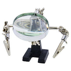 YUF Держатель плат MG16126 с лупой (d=65 мм, 3x)