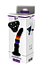 Страпон жіночий Райдужний COLOURFUL LOVE STRAP ON SOLID DILDO, фото 2