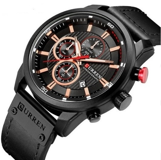 Годинник чоловічий наручний кварцовий тактичний, фото 1