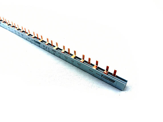 Шина з'єднувальна PIN103 3Р 80/100А 15мм2 54мод 1м (штир) TNSy5502965, фото 1