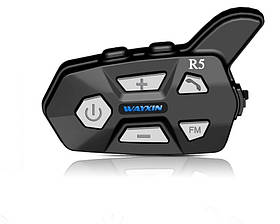 Мотогарнітура Bluetooth на шолом інтерком Wayxin WX-R5