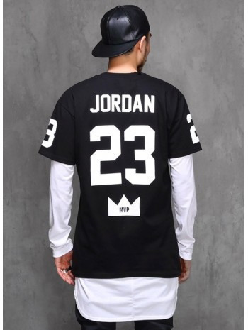 Чоловіча чорна Футболка Джордан 23 Jordan 23