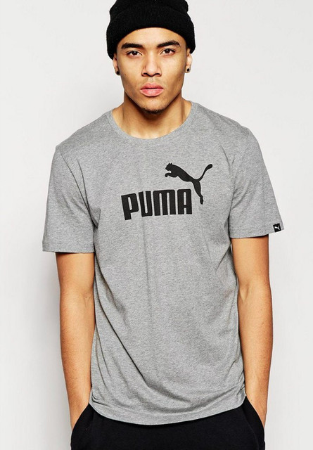 Чоловіча сіра Футболка PUMA Пума