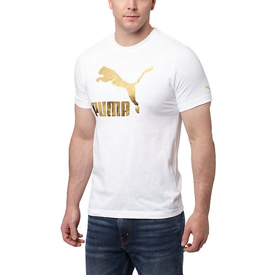 Футболка белая PUMA Classic мужская
