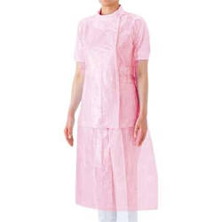 Фартух Panni Mlada™ 0,8х1,25 м (100 шт/пач) з поліетилену, рожевий