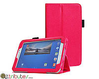 Чехол SAMSUNG GALAXY tab 3 7.0 t210, t211 Classic book cover rose red