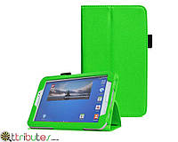 Чехол SAMSUNG GALAXY tab 3 7.0 t210, t211 Classic book cover apple green