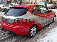 Задний спойлер Sport на Chevrolet Lanos Hatchback (ZAZ Chance)