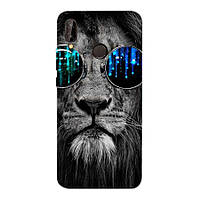 Чехол HUAWEI P20 Lite 5.8 Print Silicone tiger in glasses