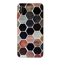 '"Чехол HUAWEI P20 Lite 5.8 Print Silicone bee''s cells"'