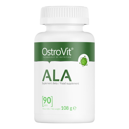 Натуральна добавка OstroVit ALA, 90 таблеток