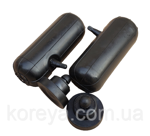 Пневмоподушки Рено Меган 2 (пара) D 75, H 190 надувні подушки в задні пружини Меган, фото 1