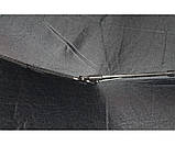 Чоловічий зонт автомат 12 спиць карбон антиветер чоловіча парасолька, фото 4