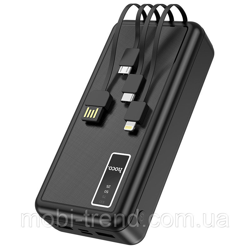 УМБ Power Bank Hoco J77A 20000mAh чорний, фото 1
