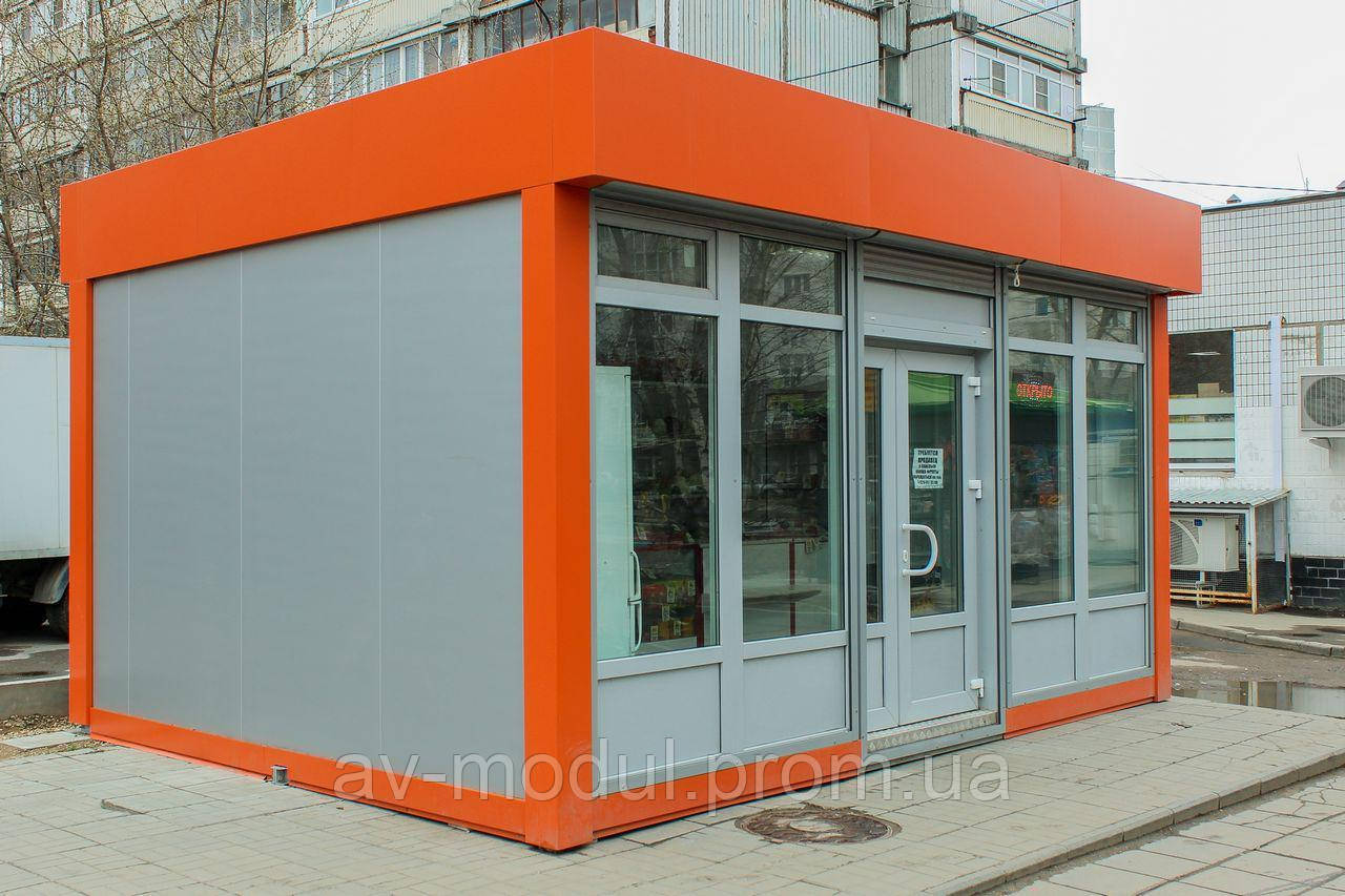 Торговий павільйон, кіоск для продажу, магазин, кіоск-офіс. Доставка та монтаж по Україні.