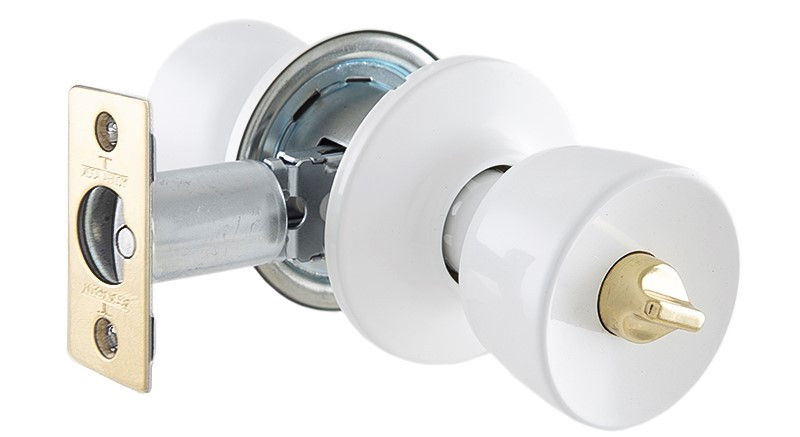 Замок врізний TESA KNOBSET 3500U0 3KEY з ручками TULIP білий (Іспанія)