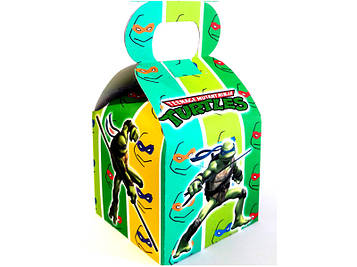"Черепашки Ніндзя" - Бонбоньерка 7/7/9 см.